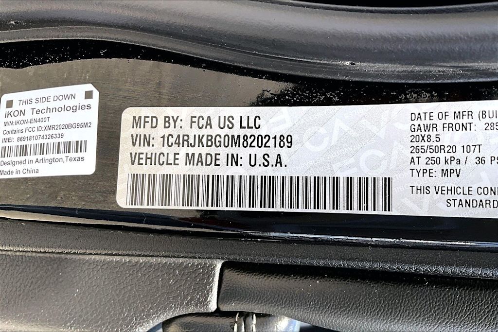 Thumbnail: 2021 Jeep Grand Cherokee L - 21