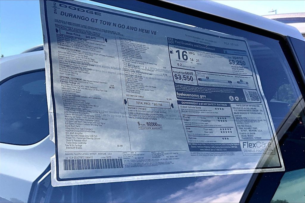 Thumbnail: 2026 Dodge Durango - 15