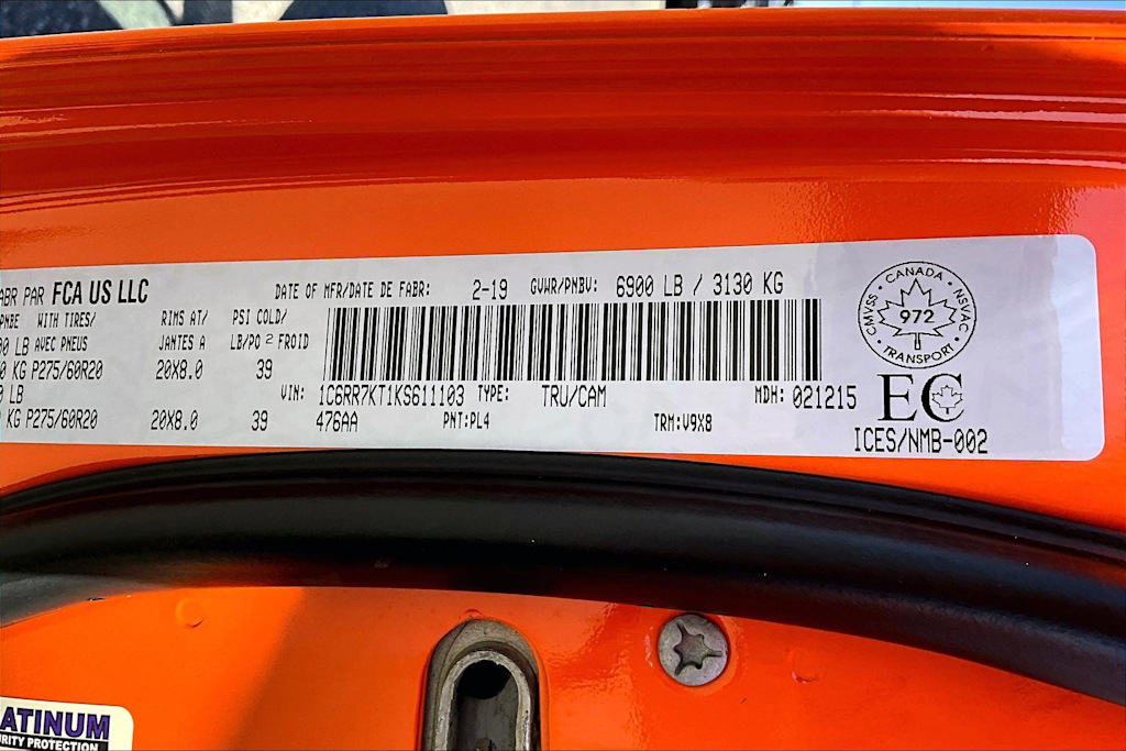 Thumbnail: 2019 RAM 1500 - 19