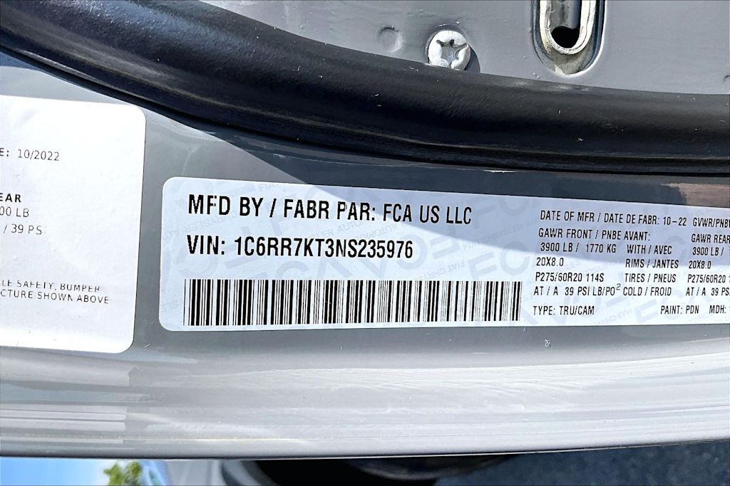 Thumbnail: 2022 RAM 1500 - 20