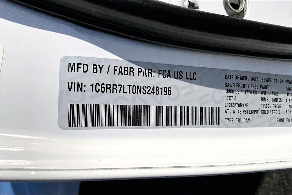 Thumbnail: 2022 RAM 1500 - 19