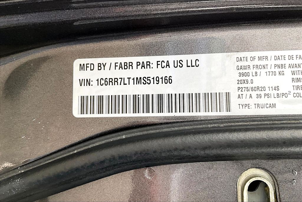 Thumbnail: 2021 RAM 1500 - 21