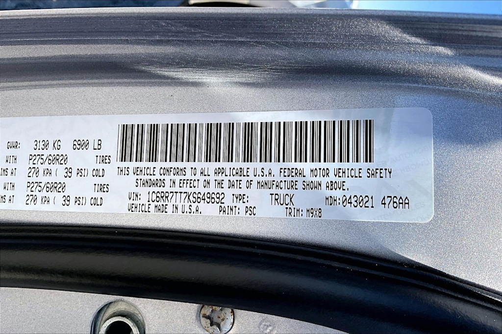 Thumbnail: 2019 RAM 1500 - 20