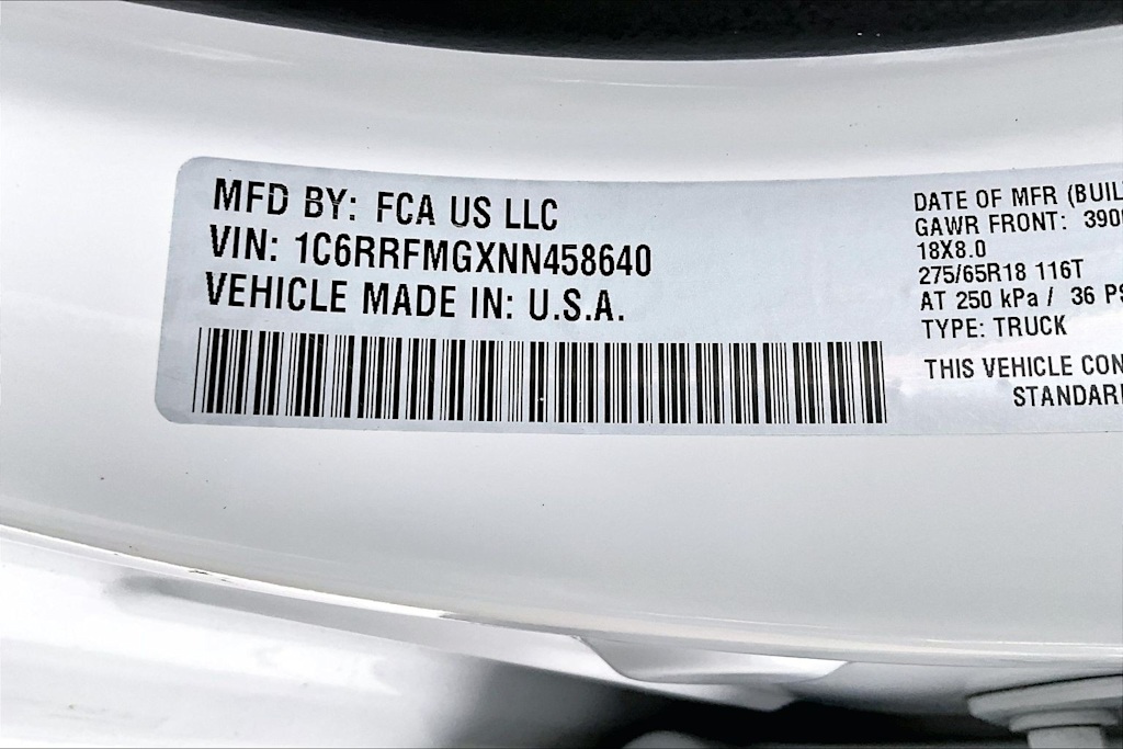 Thumbnail: 2022 RAM 1500 - 20