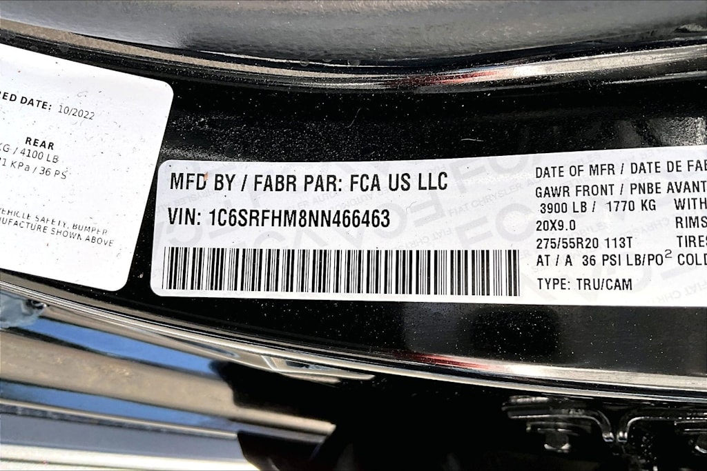 Thumbnail: 2022 RAM 1500 - 19