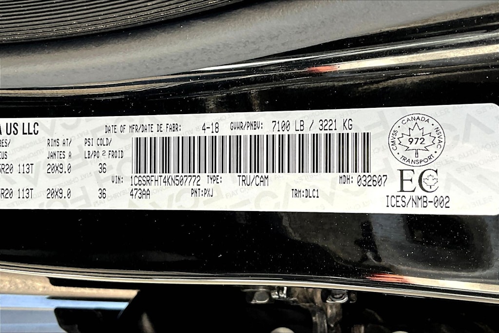 Thumbnail: 2019 RAM 1500 - 20