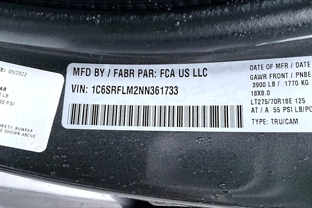 Thumbnail: 2022 RAM 1500 - 20