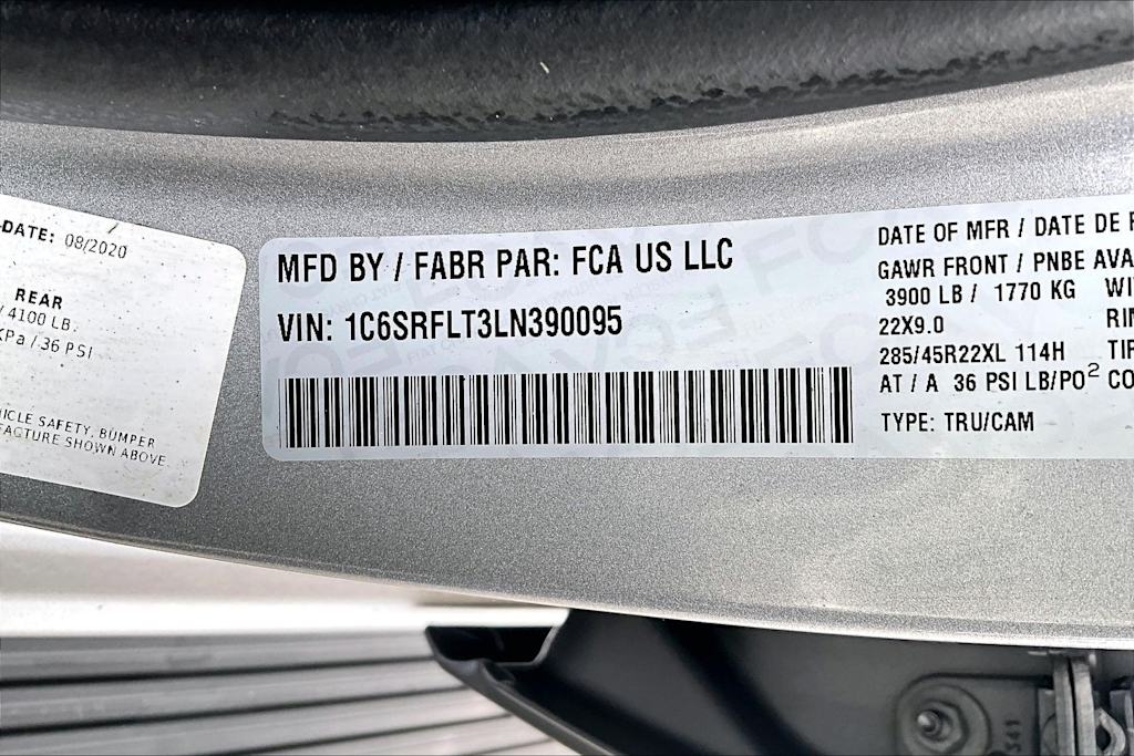 Thumbnail: 2020 RAM 1500 - 20
