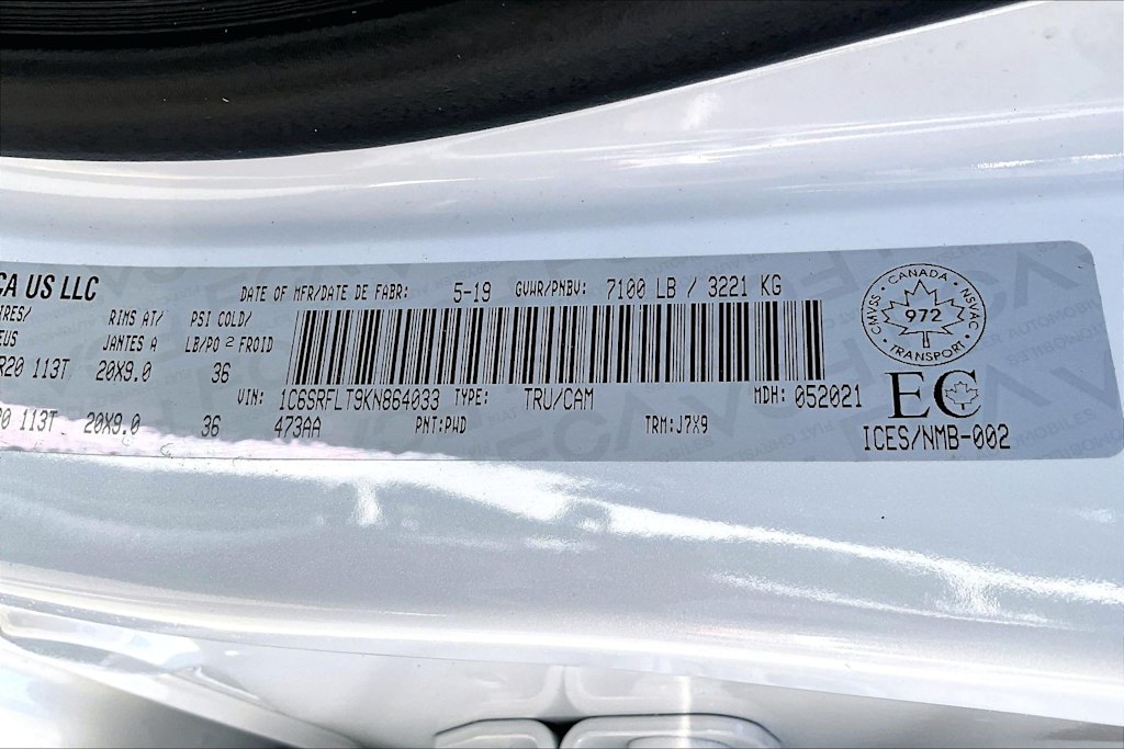 Thumbnail: 2019 RAM 1500 - 18