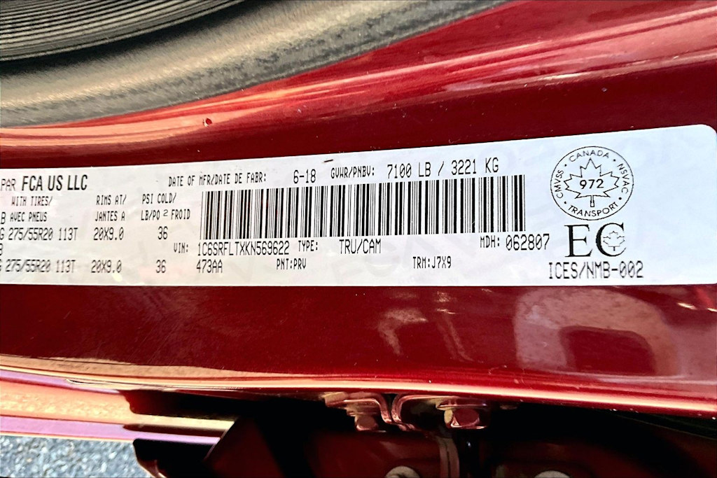 Thumbnail: 2019 RAM 1500 - 19