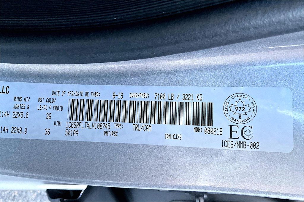 Thumbnail: 2020 RAM 1500 - 21