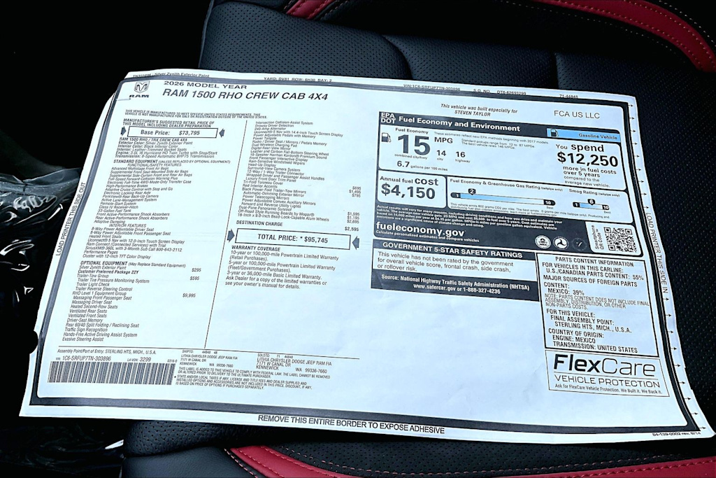 Thumbnail: 2026 RAM 1500 - 23