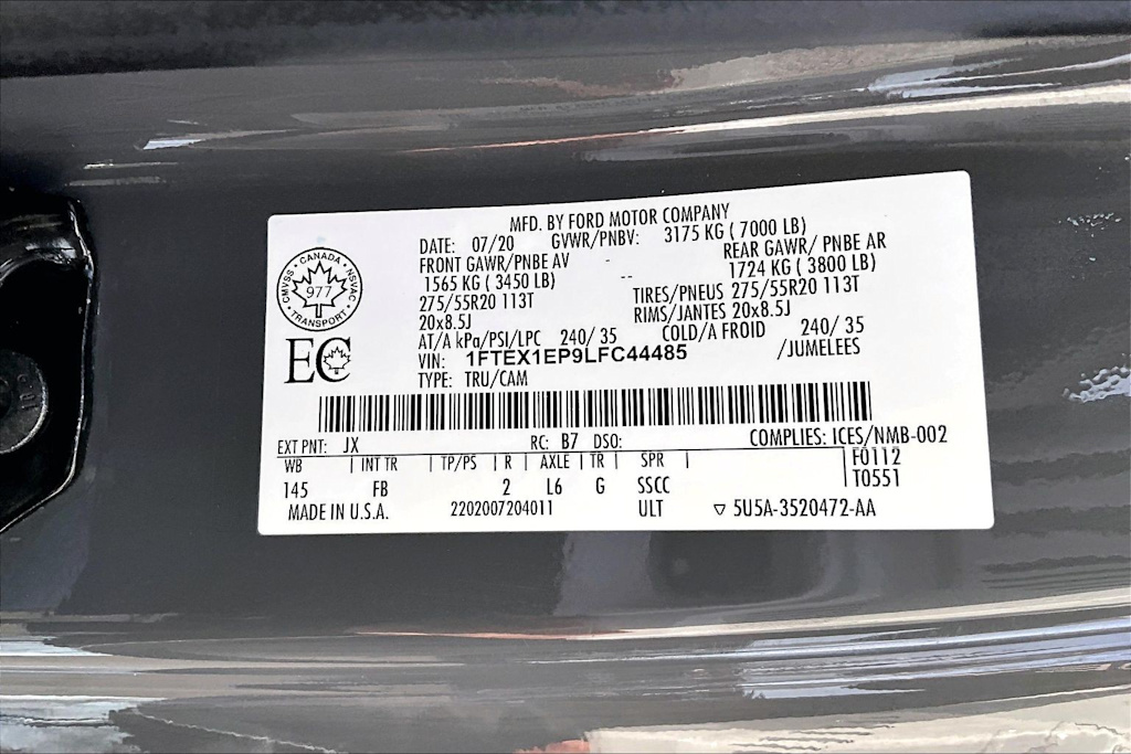 Thumbnail: 2020 Ford F-150 - 20