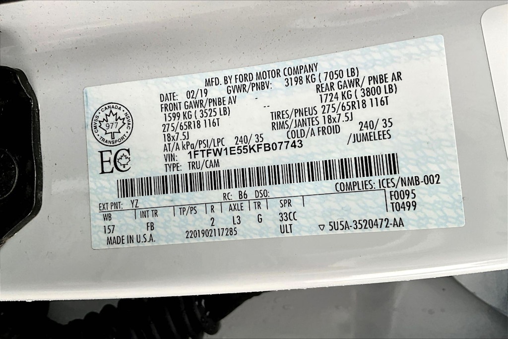 Thumbnail: 2019 Ford F-150 - 21