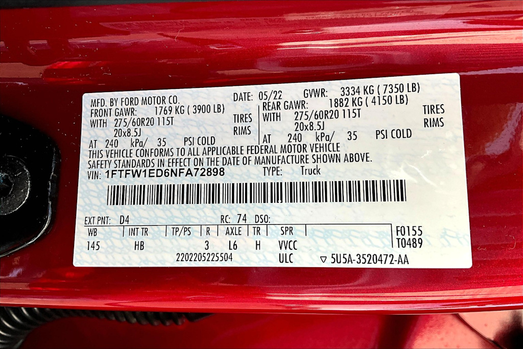 Thumbnail: 2022 Ford F-150 - 20