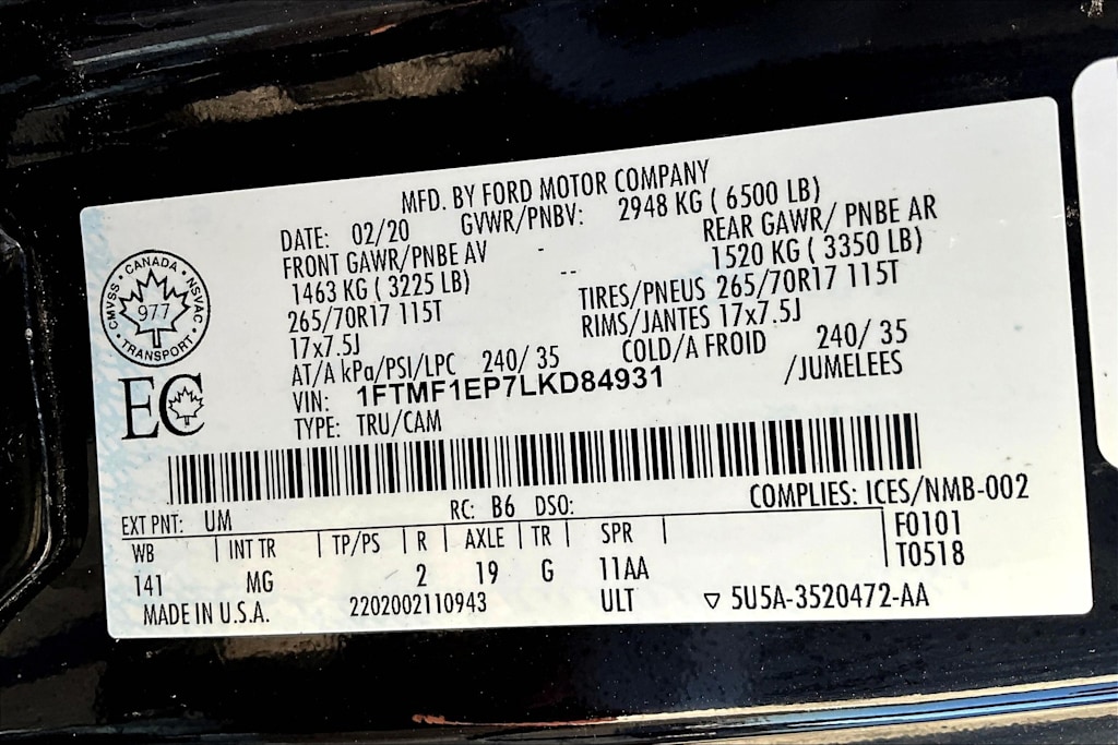 Thumbnail: 2020 Ford F-150 - 19