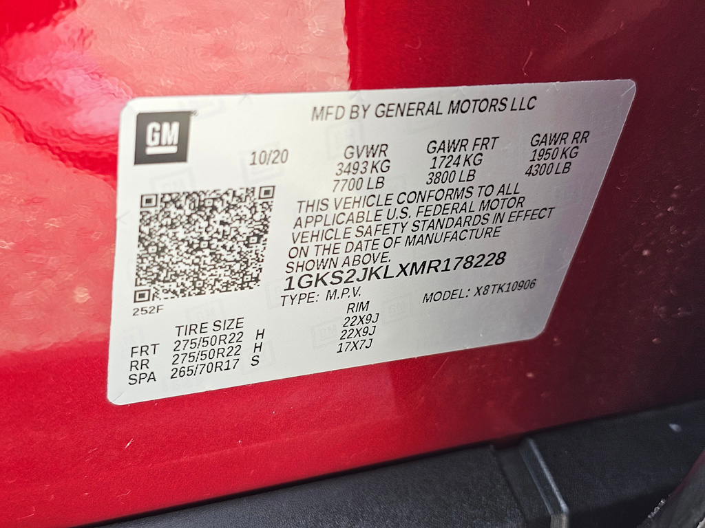 2021 GMC Yukon XL Denali 20