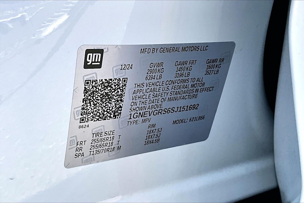 Thumbnail: 2025 Chevrolet Traverse - 20
