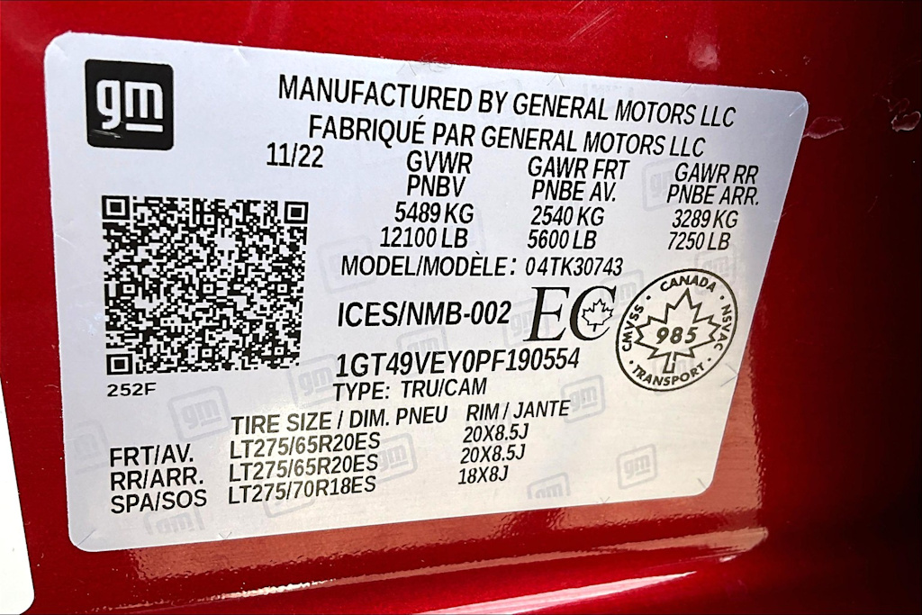 Thumbnail: 2023 GMC Sierra 3500 - 20