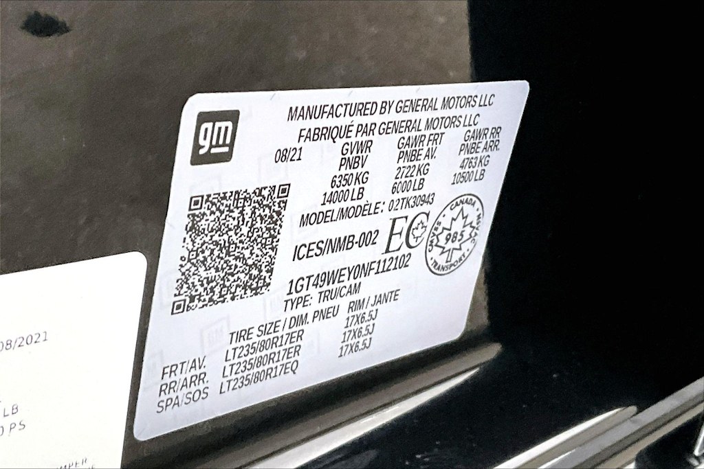 Thumbnail: 2022 GMC Sierra 3500 - 20