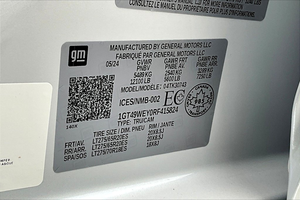 Thumbnail: 2024 GMC Sierra 3500 - 20