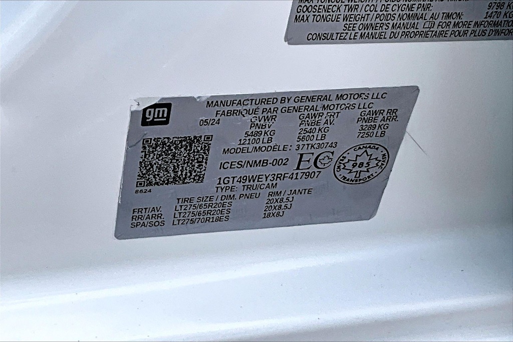 Thumbnail: 2024 GMC Sierra 3500 - 20