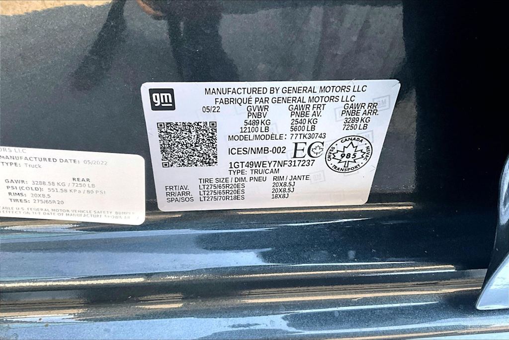 Thumbnail: 2022 GMC Sierra 3500 - 20