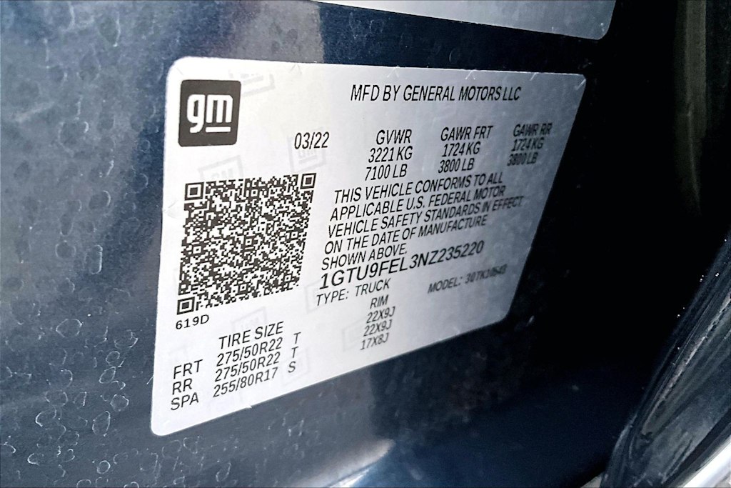 Thumbnail: 2022 GMC Sierra 1500 - 20