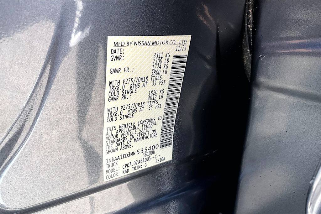 Thumbnail: 2021 Nissan Titan - 18
