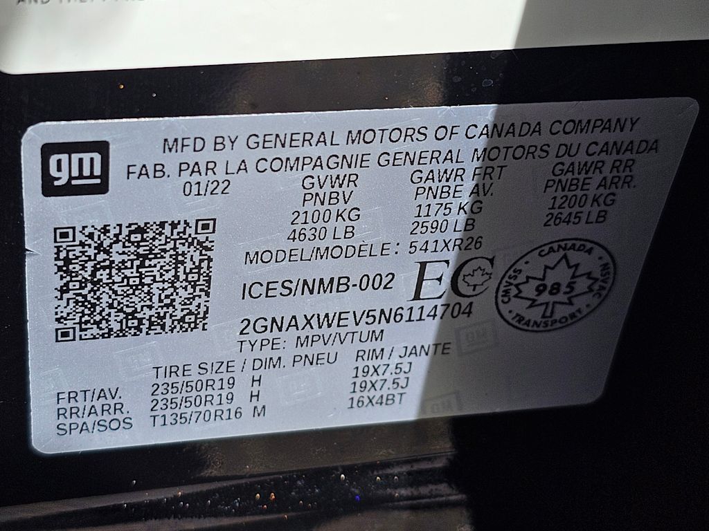 2022 Chevrolet Equinox RS 19
