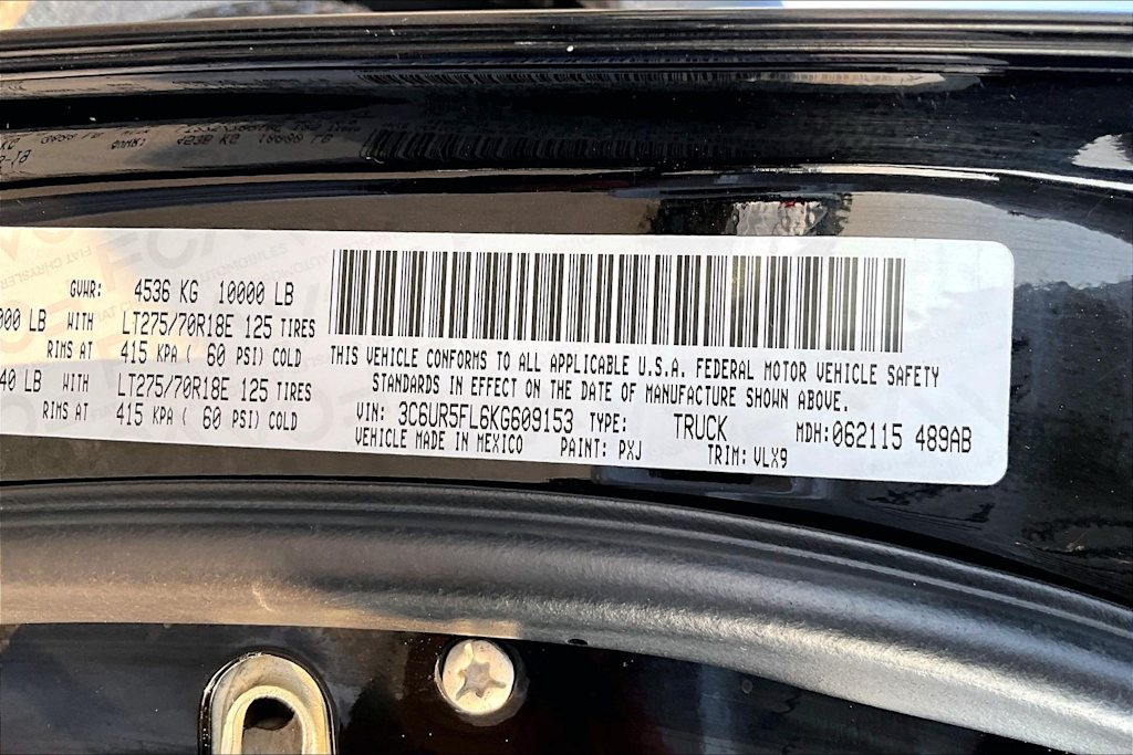 Thumbnail: 2019 RAM 2500 - 18