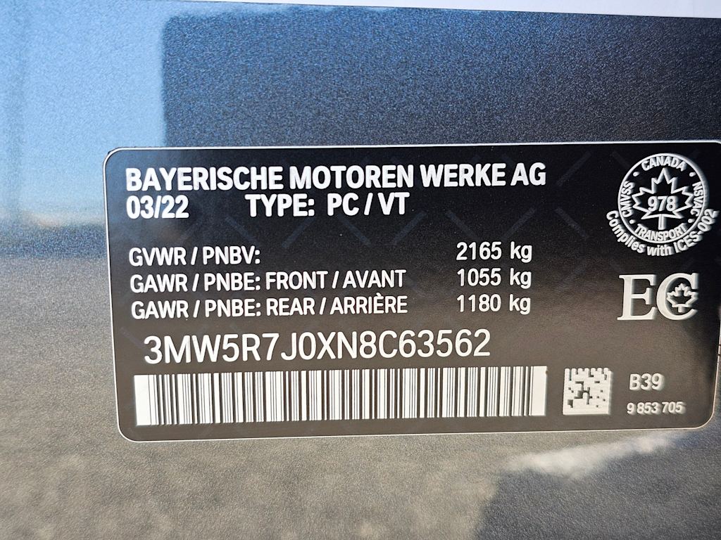 2022 BMW 3 Series 330xi 20