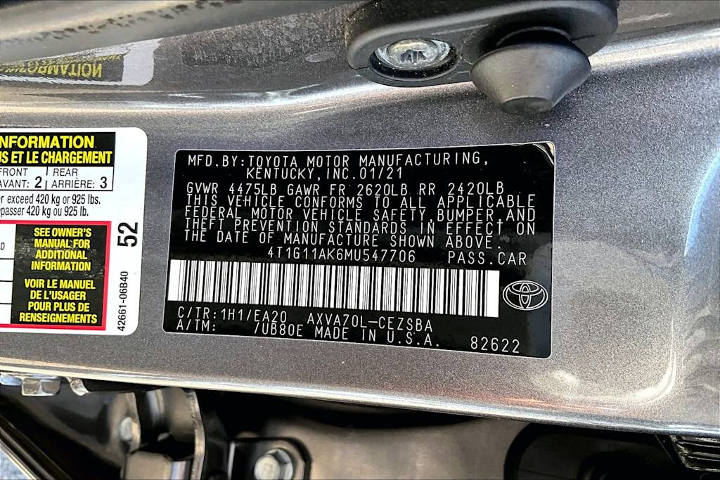 Thumbnail: 2021 Toyota Camry - 21