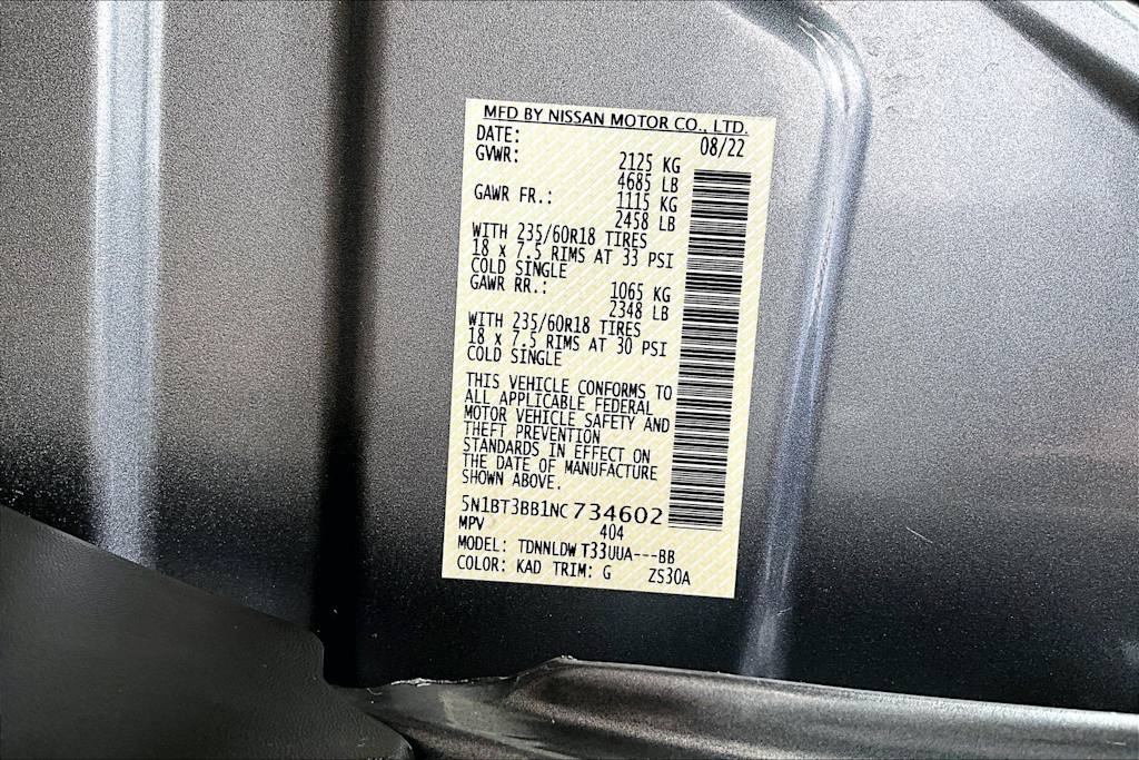 Thumbnail: 2022 Nissan Rogue - 20