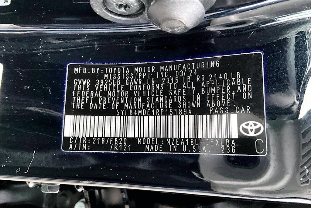 Thumbnail: 2024 Toyota Corolla - 18