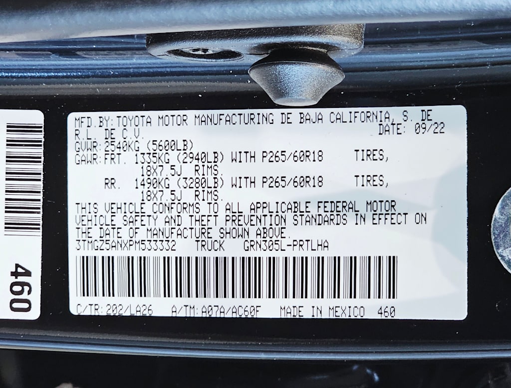 Thumbnail: 2023 Toyota Tacoma - 19