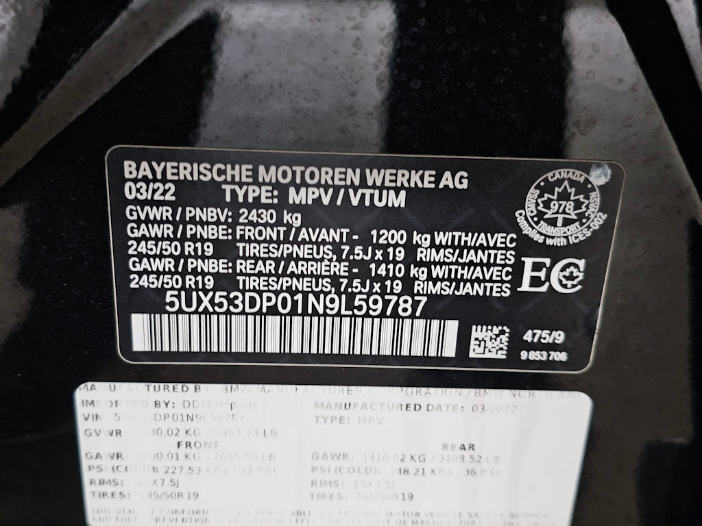 Thumbnail: 2022 BMW X3 - 19