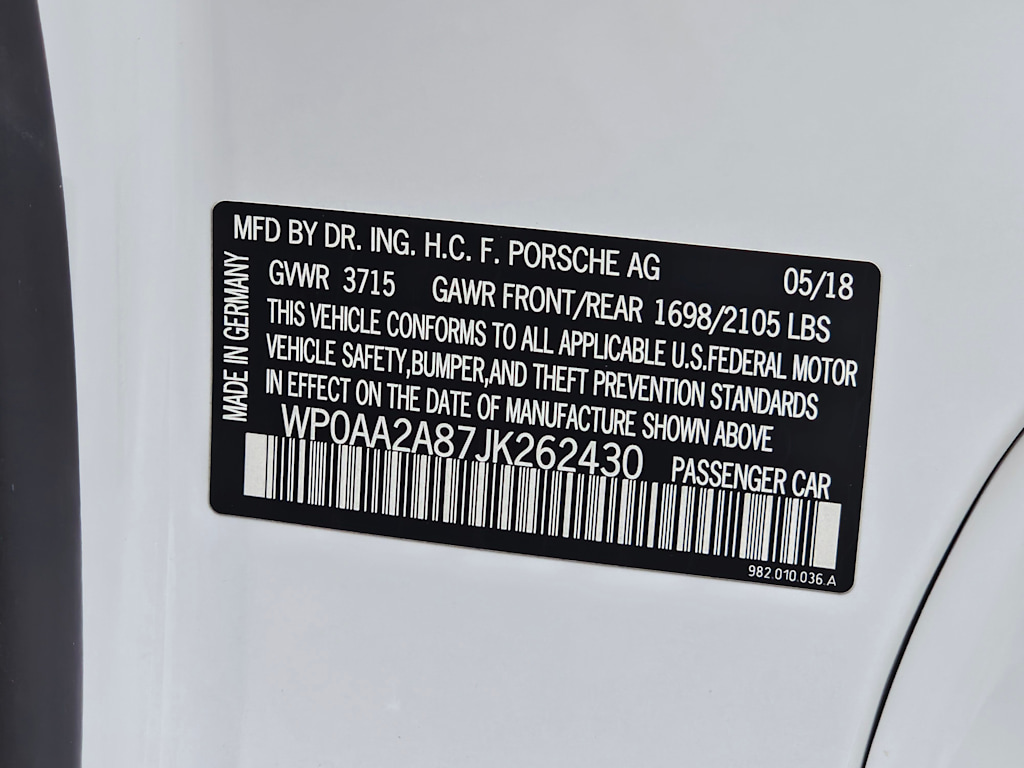 Thumbnail: 2018 Porsche 718 Cayman - 16