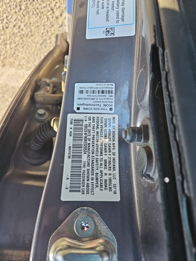 Thumbnail: 2019 Honda Insight - 17