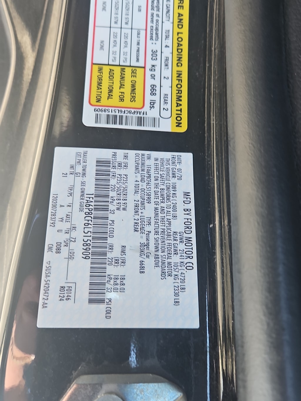 Thumbnail: 2020 Ford Mustang - 17