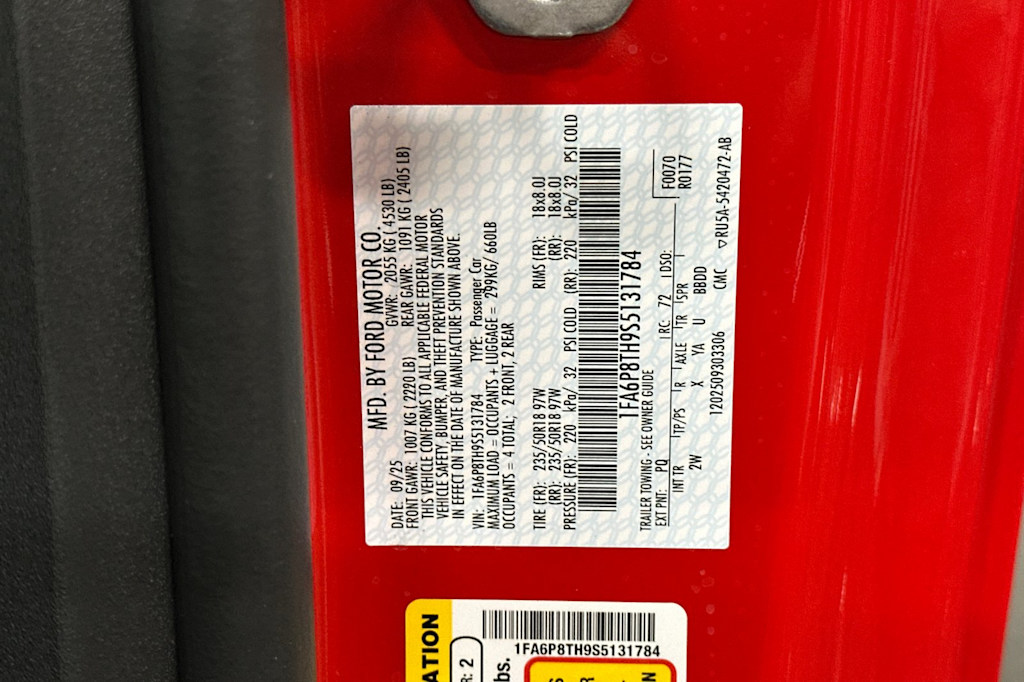 Thumbnail: 2025 Ford Mustang - 16