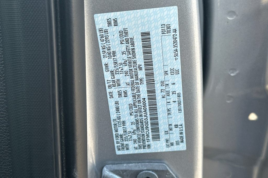 Thumbnail: 2018 Ford Escape - 18