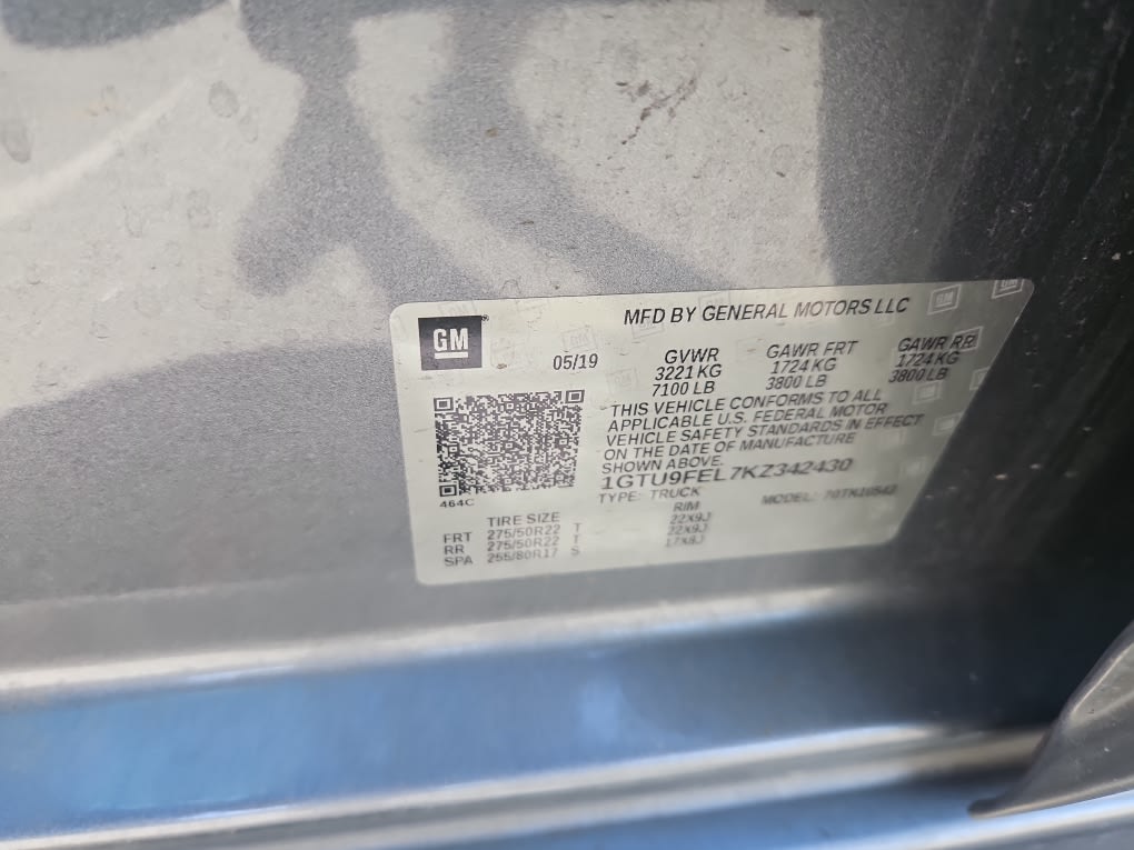 Thumbnail: 2019 GMC Sierra 1500 - 19