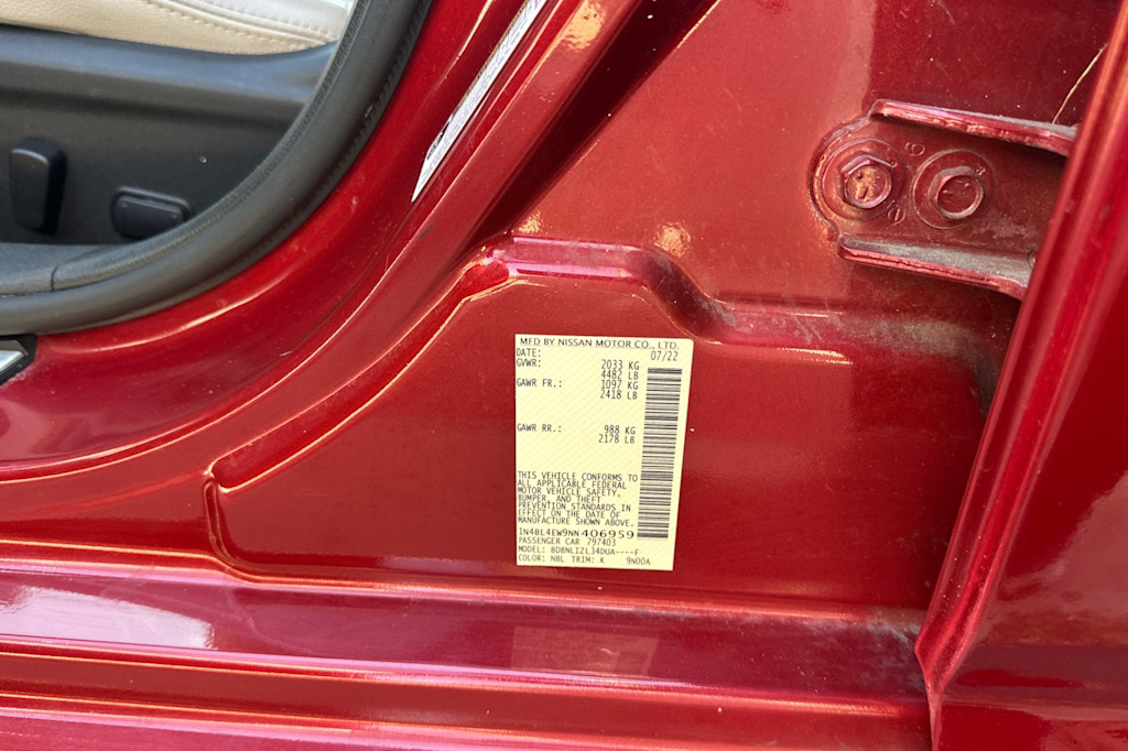 Thumbnail: 2022 Nissan Altima - 7