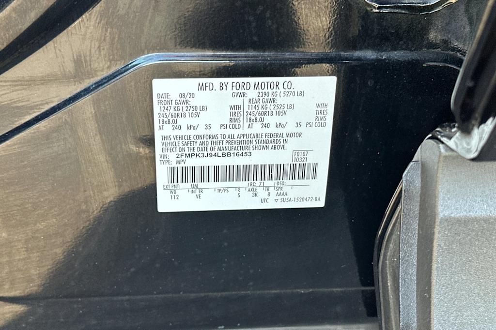 Thumbnail: 2020 Ford Edge - 17