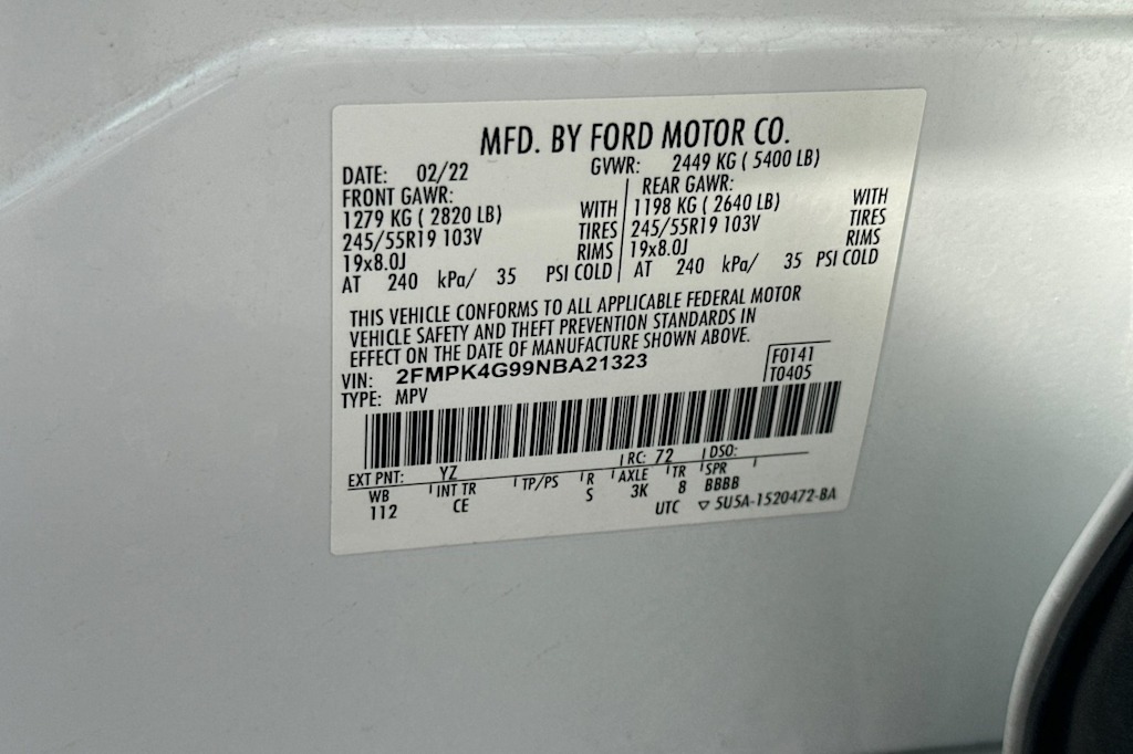 Thumbnail: 2022 Ford Edge - 18