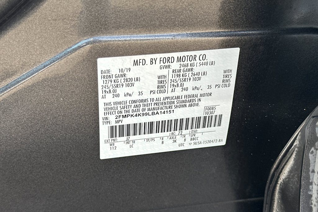 Thumbnail: 2020 Ford Edge - 18