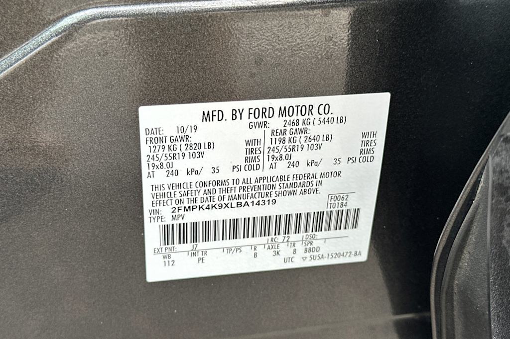 Thumbnail: 2020 Ford Edge - 17