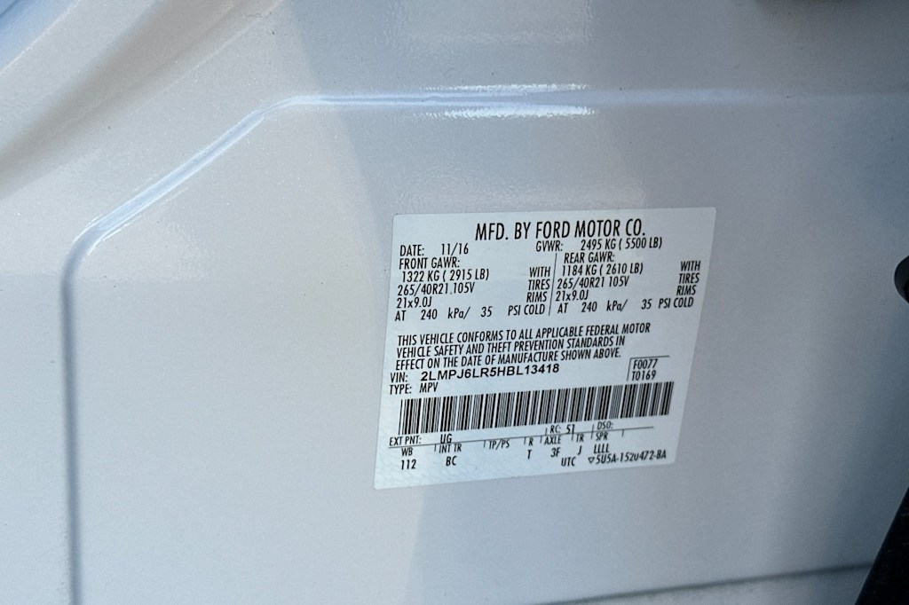 Thumbnail: 2017 Lincoln MKX - 16