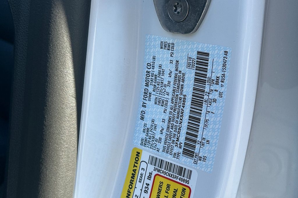 Thumbnail: 2025 Ford Bronco Sport - 16